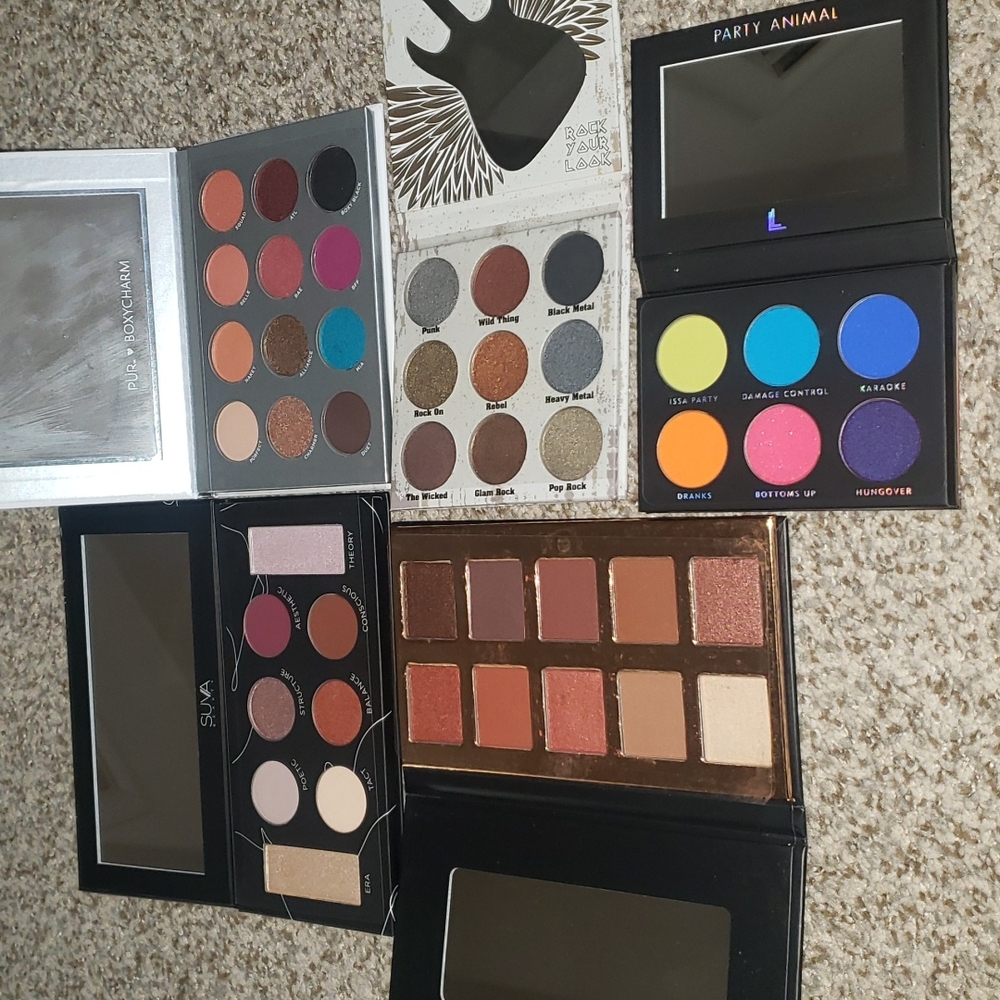 5 pack eyeshadow bundle